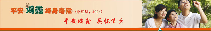 平安鸿鑫终身寿险（分红型，2004）