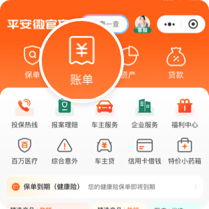「首页Tab」-账单