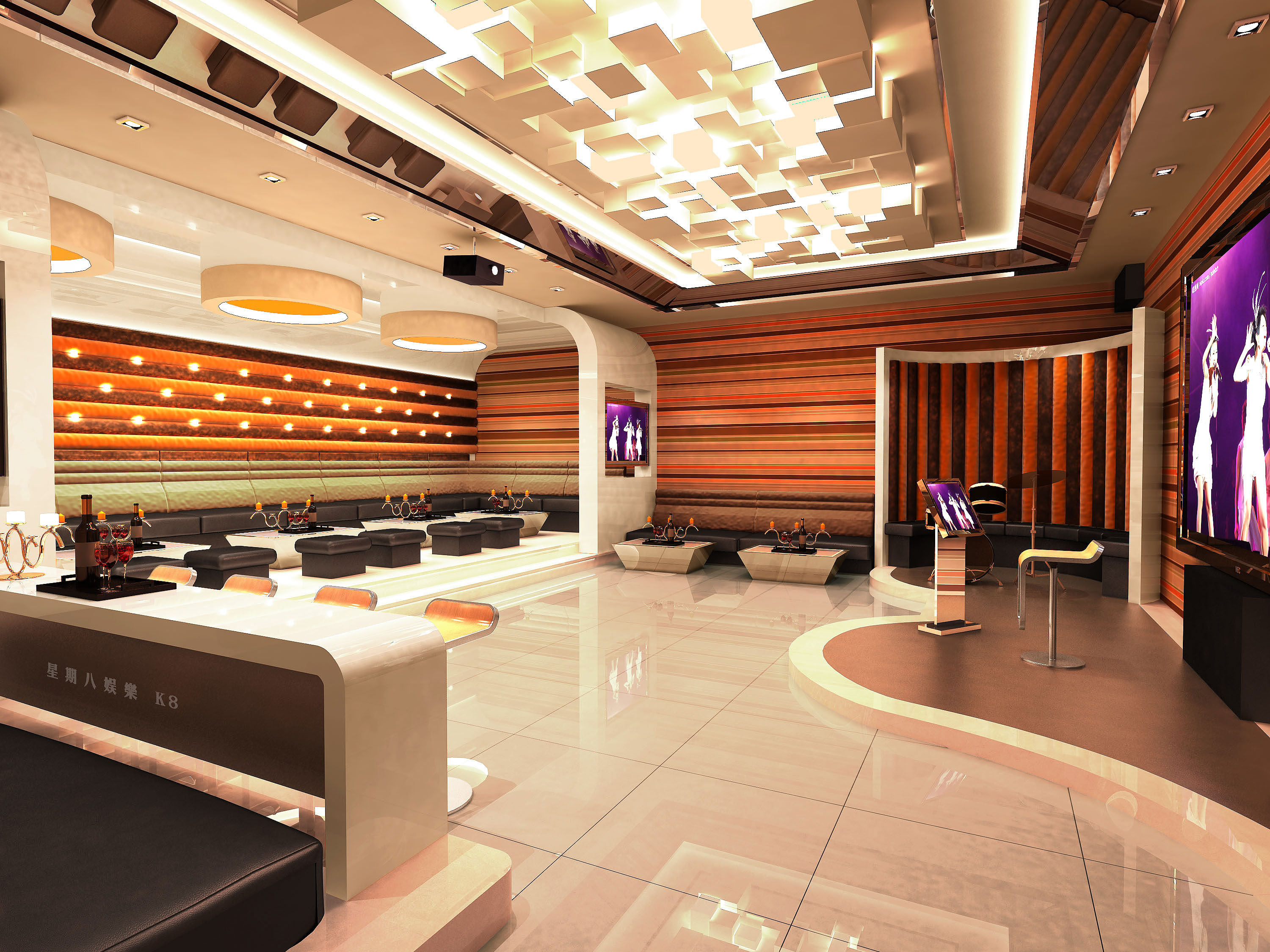 星期八量贩式ktv大光明店